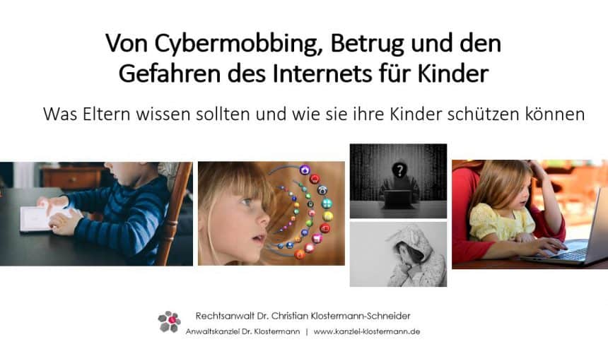 Vortrag Von Cybermobbing Betrug Und Den Gefahren Des Internets Für Kinder